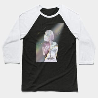 Kintsugi Girl Healing Light Baseball T-Shirt